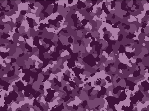Rwraps™ Purple Camouflage Print Vinyl Wrap Film - Sangria Multicam