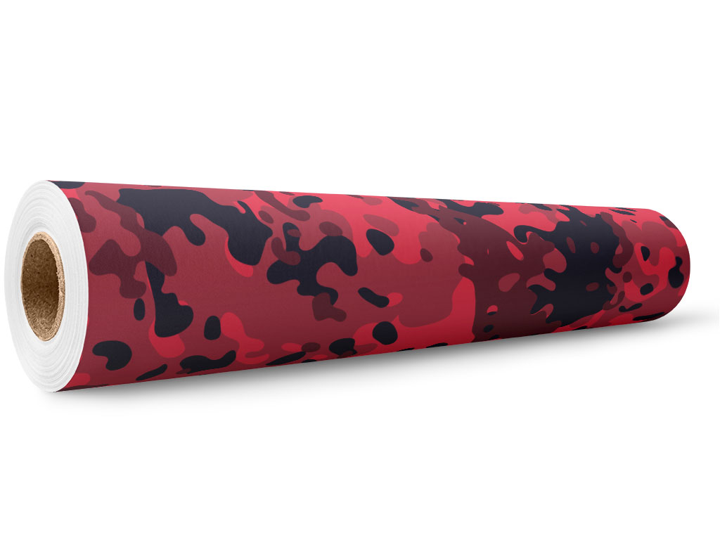 Crimson Sky Camouflage Wrap Film Wholesale Roll