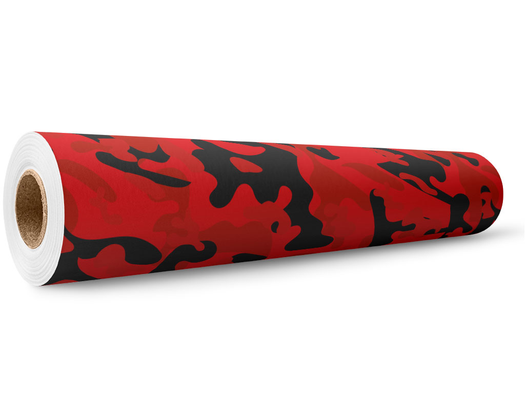 Scarlet Woodland Camouflage Wrap Film Wholesale Roll
