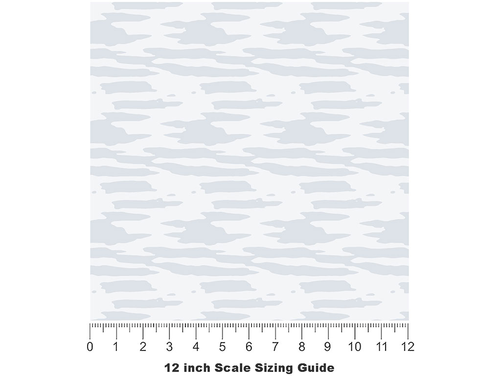 Bone Tiger Camouflage Vinyl Film Pattern Size 12 inch Scale