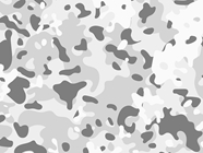 Pewter Salt Camouflage Vinyl Wrap Pattern