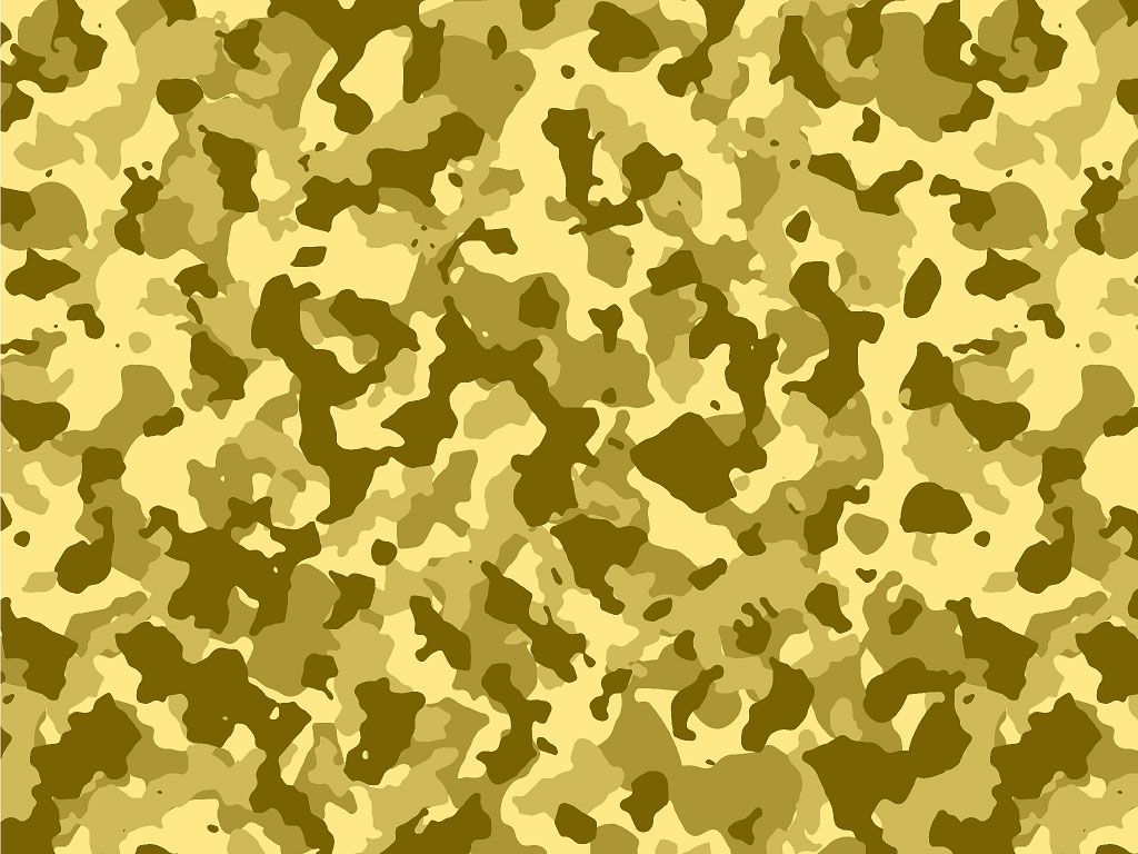 Rwraps™ Yellow Camouflage Print Vinyl Wrap Film - Blonde Cover
