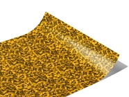 Flaxen Smokescreen Yellow Camouflage Vinyl Wraps