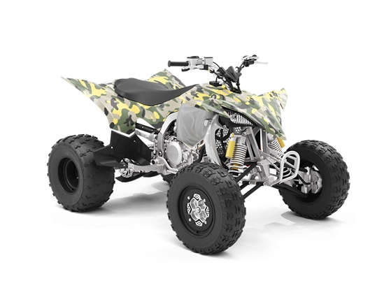 Forest Costume Camouflage ATV Wrapping Vinyl