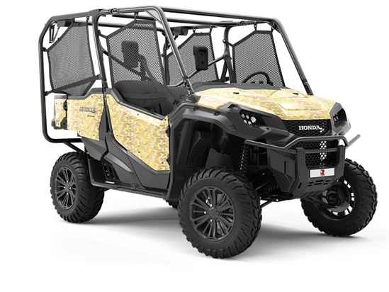 Golden Guise Camouflage Utility Vehicle Vinyl Wrap