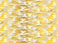 Golden Guise Camouflage Vinyl Wrap Pattern