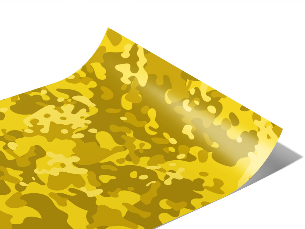 Yellow Camouflage Wrap Films  Yellow Camouflage Vinyl Wraps