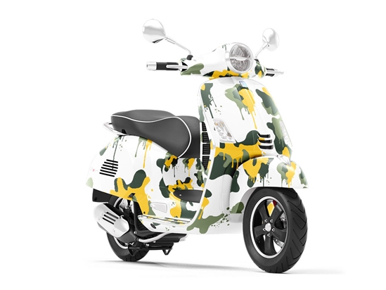 Urban Disguise Camouflage Vespa Scooter Wrap Film