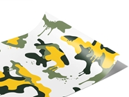 Urban Disguise Yellow Camouflage Vinyl Wraps
