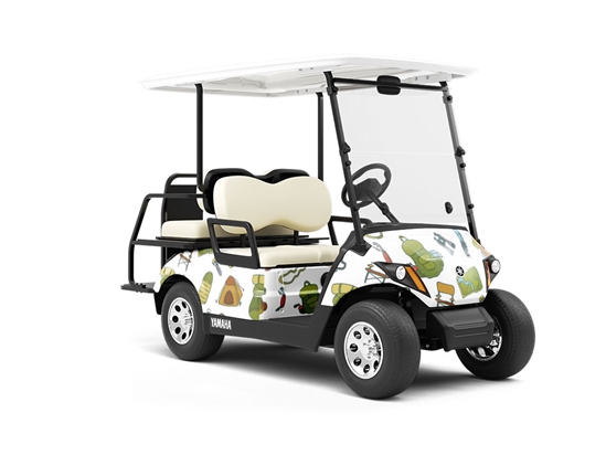 Basic Supplies Camping Wrapped Golf Cart