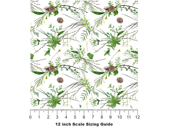 Bundled Weeds Camping Vinyl Film Pattern Size 12 inch Scale