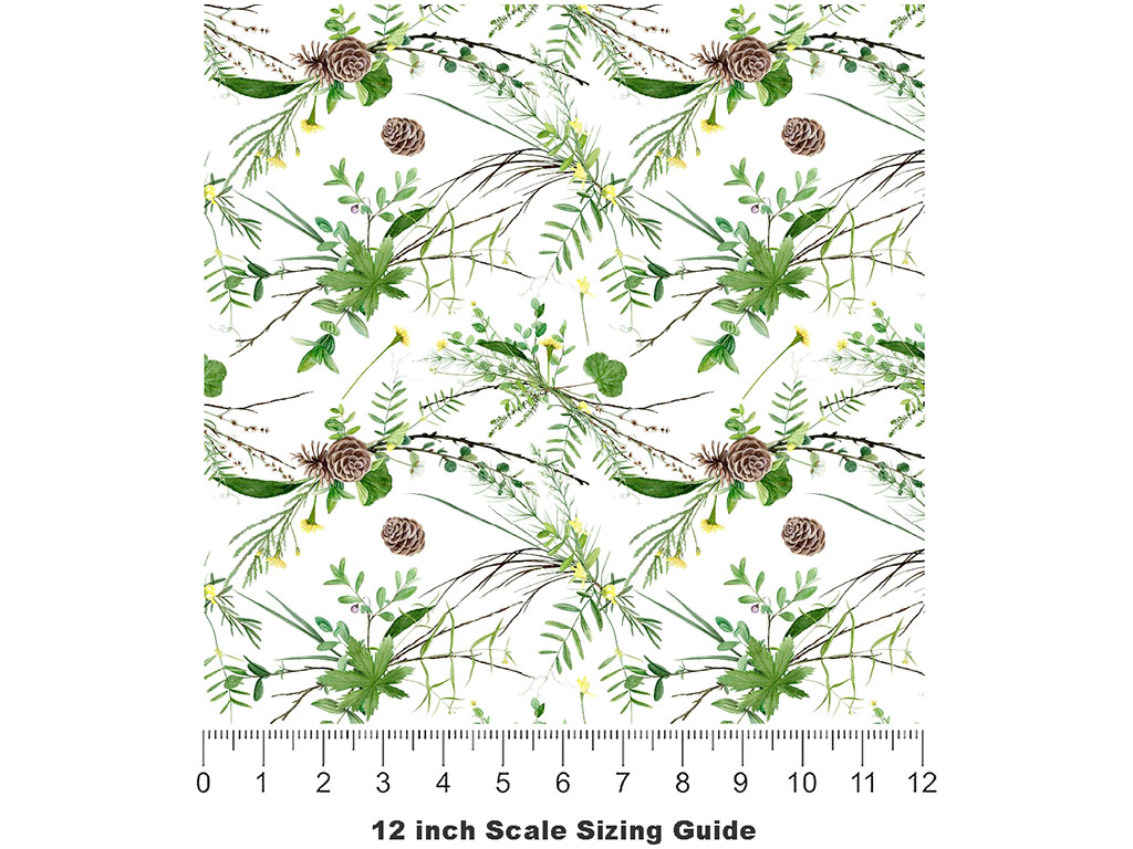 Bundled Weeds Camping Vinyl Film Pattern Size 12 inch Scale