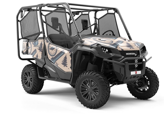 Lead On Camping Utility Vehicle Vinyl Wrap