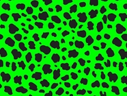 Neon Cheetah Vinyl Wrap Pattern