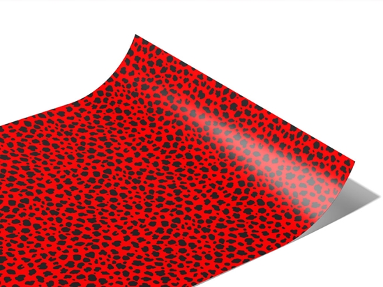 Red Cheetah Vinyl Wraps