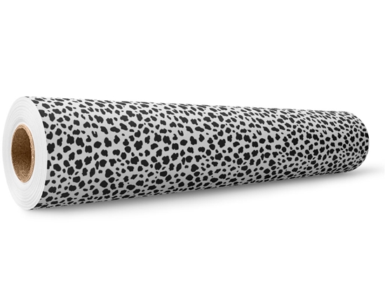 White Cheetah Wrap Film Wholesale Roll