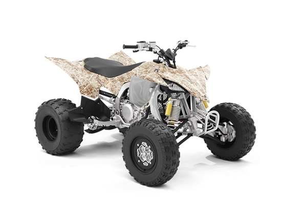 Brown Streets Cityscape ATV Wrapping Vinyl