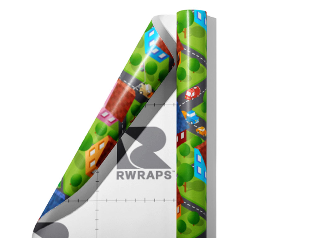 The Way Home Cityscape Wrap Film Sheets