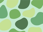 Forest Green Cobblestone Vinyl Wrap Pattern