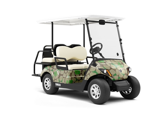 Lost Walk Cobblestone Wrapped Golf Cart