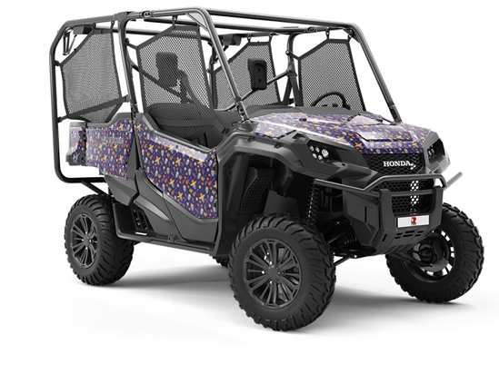 Family Fiesta Day of the Dead Utility Vehicle Vinyl Wrap