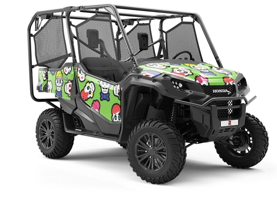 Family Reunion Day of the Dead Utility Vehicle Vinyl Wrap