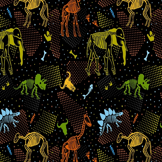 Fossil Faction Dinosaur Vinyl Wrap Pattern
