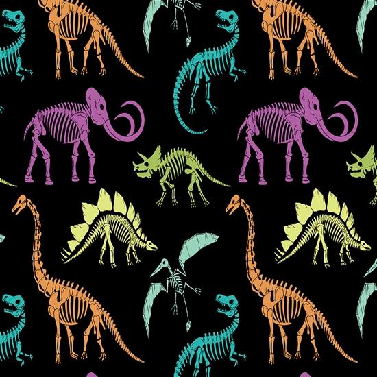 Rainbow Relics Dinosaur Vinyl Wrap Pattern
