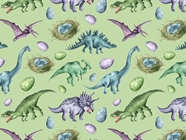 Mesozoic Monsters Dinosaur Vinyl Wrap Pattern