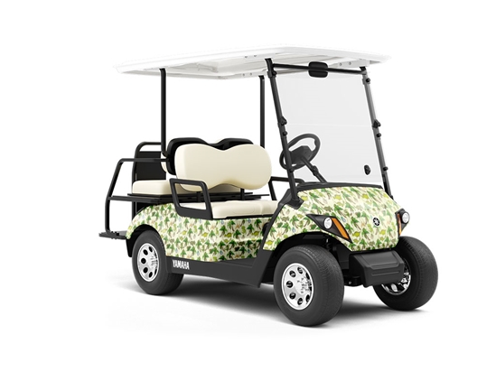 Prehistoric Party Dinosaur Wrapped Golf Cart