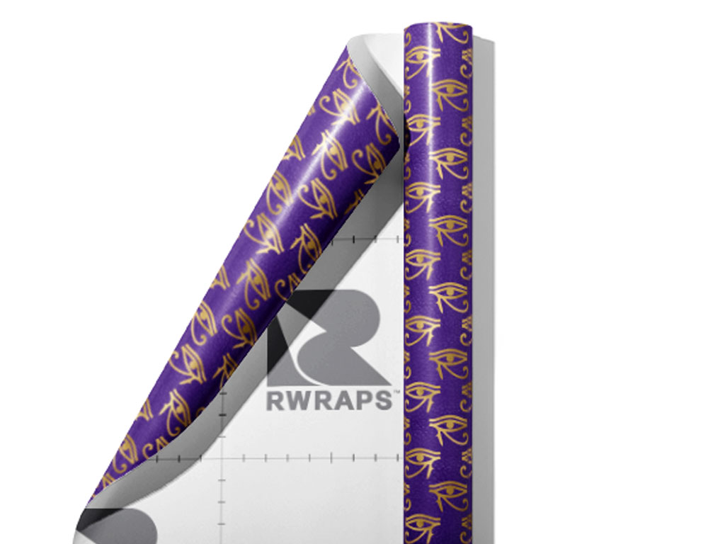Purple Horace Egyptian Wrap Film Sheets