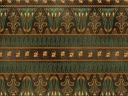 Scarab Wall Egyptian Vinyl Wrap Pattern