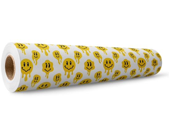 Acid House Emoji Wrap Film Wholesale Roll