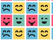 Advanced Emoticon Emoji Vinyl Wrap Pattern