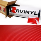 Epoxy Red 5D Carbon Fiber Vinyl Film Wrap