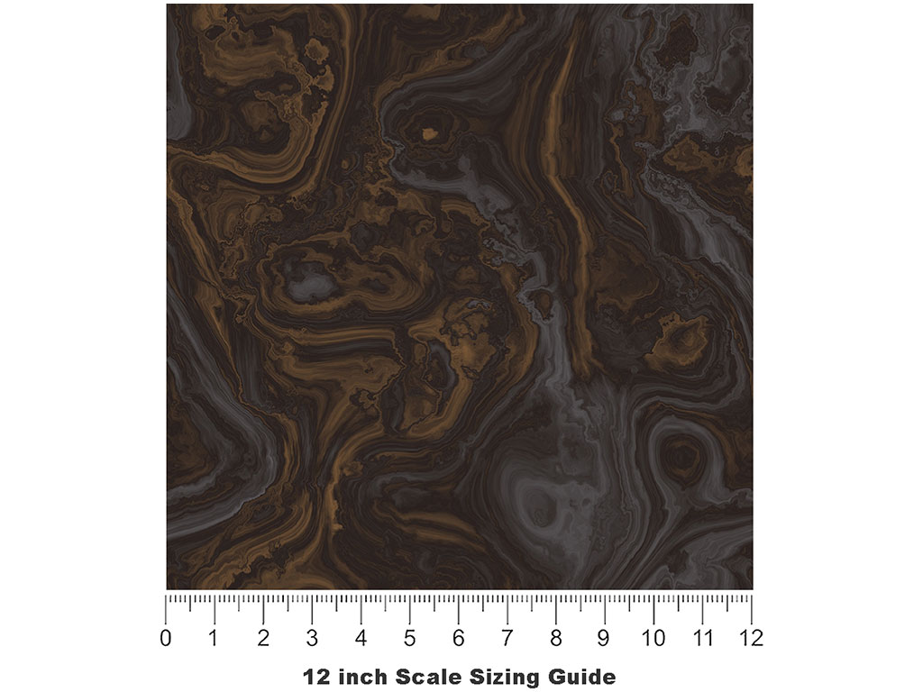 Liquid Agate Epoxy-Resin Vinyl Film Pattern Size 12 inch Scale