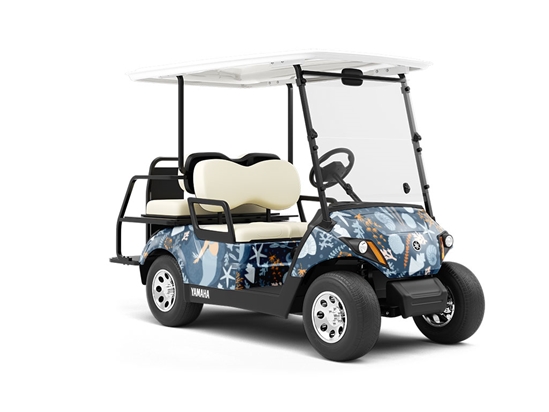 Midnight Swim Fantasy Wrapped Golf Cart
