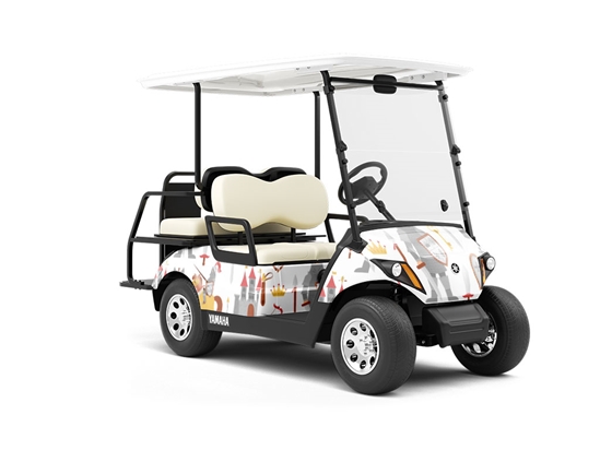 Knight Shift Fantasy Wrapped Golf Cart