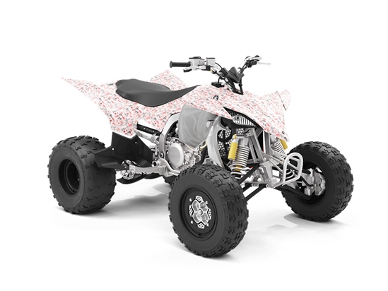 Earnest Carnation Floral ATV Wrapping Vinyl