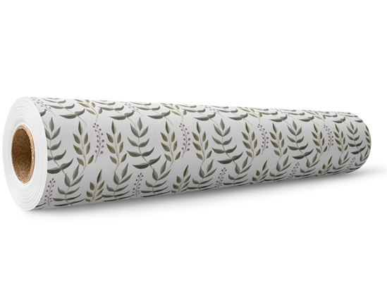 Holiday Fern Floral Wrap Film Wholesale Roll