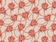 Love Chains Floral Vinyl Wrap Pattern