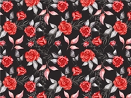 Venus Rose Floral Vinyl Wrap Pattern