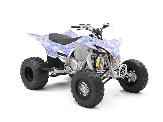 Fanciful Flight Floral ATV Wrapping Vinyl
