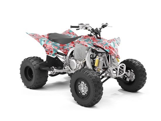 The Fever Floral ATV Wrapping Vinyl
