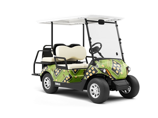 Standard Serving Food Wrapped Golf Cart