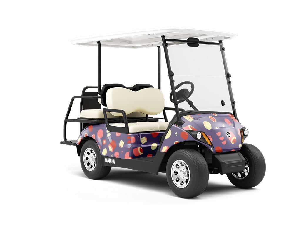Sushi Dreams Food Wrapped Golf Cart