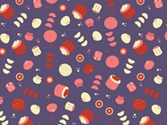 Sushi Dreams Food Vinyl Wrap Pattern