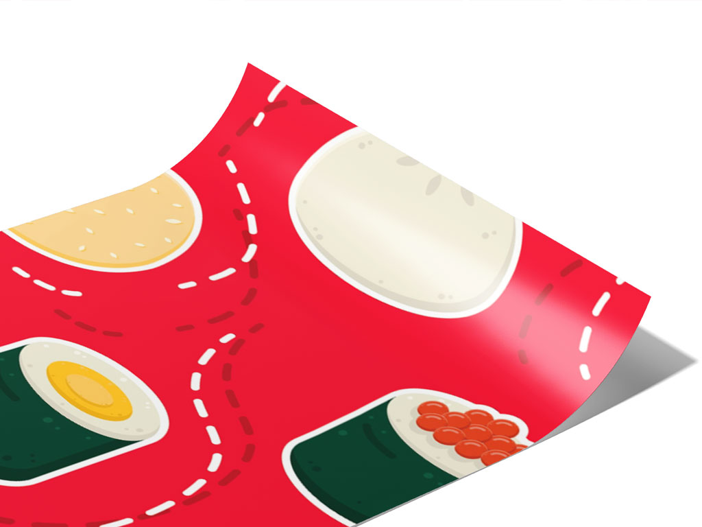 Tobiko Buns Food Vinyl Wraps