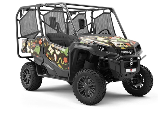 Hungry Worms Fruit Utility Vehicle Vinyl Wrap