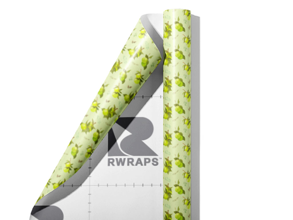 Rustic Russet Fruit Wrap Film Sheets